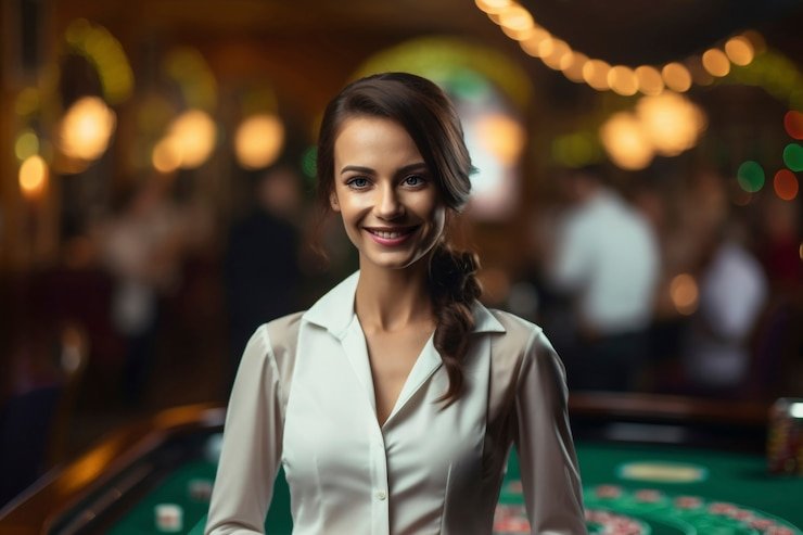 Roulette wheel spinning during a live session on romanobet login